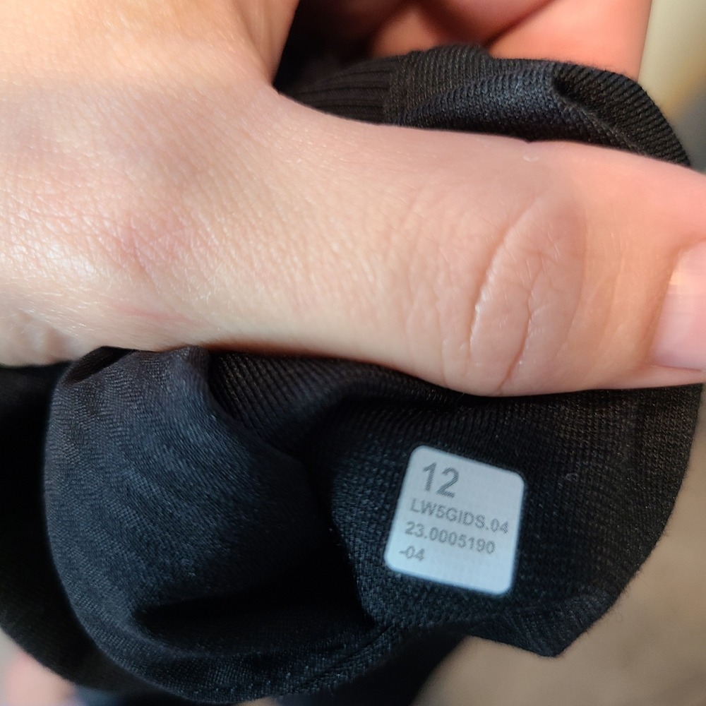 Lululemon Dance Studio Pants III Black Womens 12 Comfy Active - Picture 8 of 8